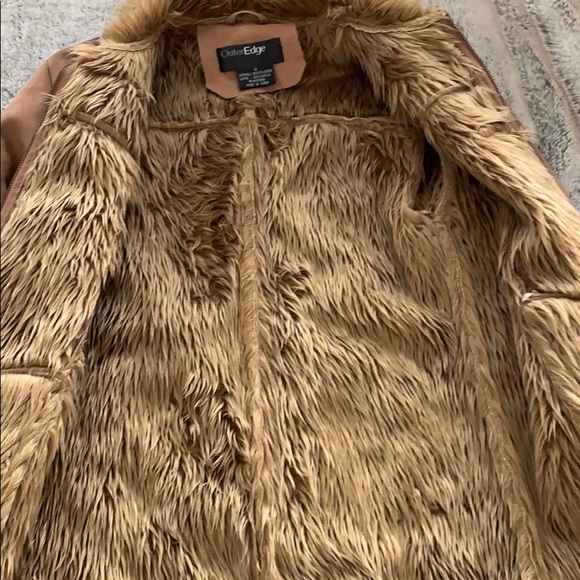 Faux Suede Coat - Picture 4 of 5